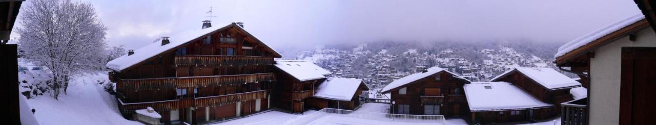 Appartement Agreable A Saint Gervais Les Bains 30 M² Piscine Partagee Buitenkant foto