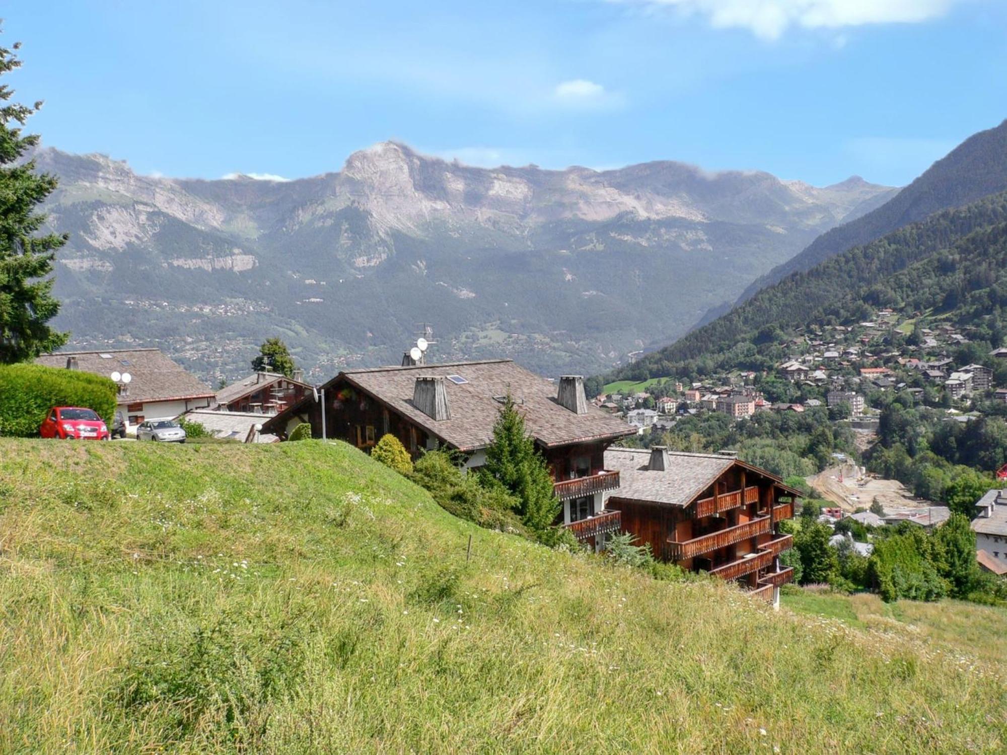 Appartement Agreable A Saint Gervais Les Bains 30 M² Piscine Partagee Buitenkant foto